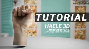 HAELE 3D - Hand Poses Lite - Drawing References