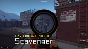 Scavenger Dev Log #20240616 First Game Play Show