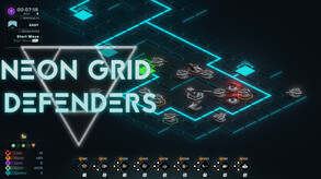 Neon Grid Defenders Demo Teaser
