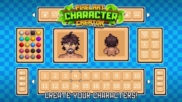 Pixelart Character Creator screenshot thumbnail video