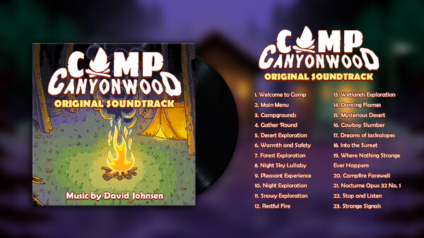 Camp Canyonwood Soundtrack