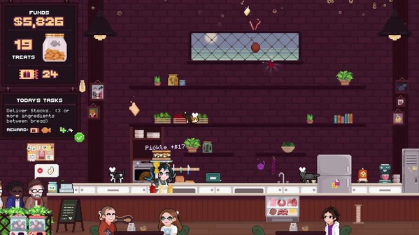 Supurr Cat Cafe: Sandwich Rush screenshot thumbnail video