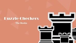 Puzzle Checkers: The Rooks