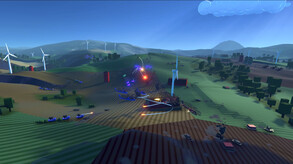 Helicopter Battle over Farmland