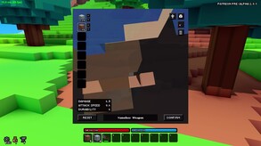 Early pre-alpha weapon crafting