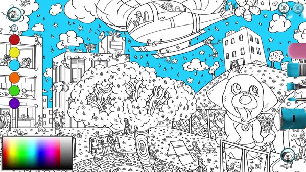 101 Cute Dogs: Find & Paint screenshot thumbnail video