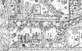 100 hidden Cats "Kitty House"