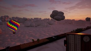 Endlessly side-scrolling Balloon Simulator 2024 release day trailer