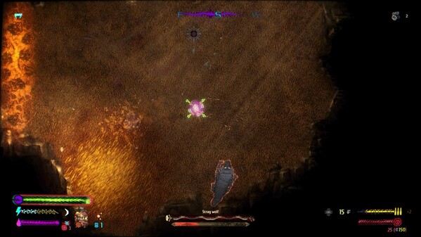 Curvature Stray Wolf Boss Fight