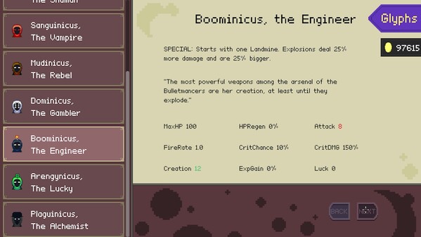 Bulletmancer screenshot thumbnail video