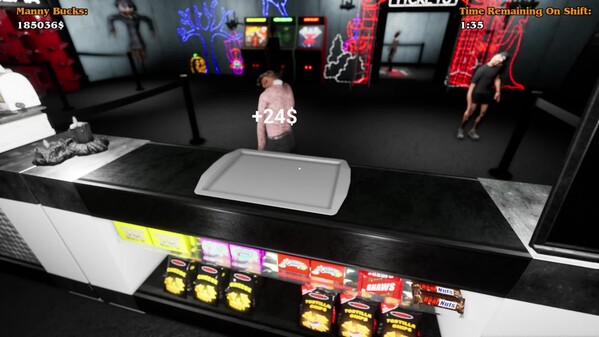 Manny's Murderous Movie Theater - The Snackbar Simulator screenshot thumbnail video