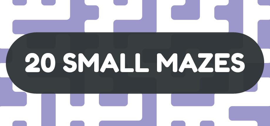 20 Small Mazes cover art