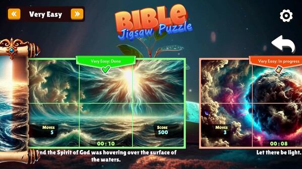 Bible Jigsaw Puzzle screenshot thumbnail video