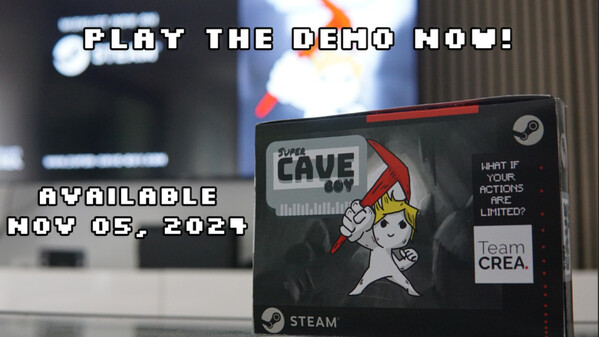 Launch Trailer video thumbnail for Super Cave Boy