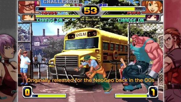 Rage of the Dragons NEO screenshot thumbnail video