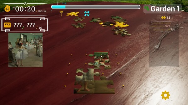 Brilliant Jigsaw - real-time puzzle video