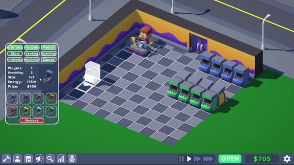 Arcade Empire Tycoon screenshot thumbnail video