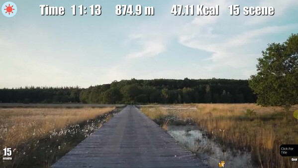 Walking with Diet Trailer