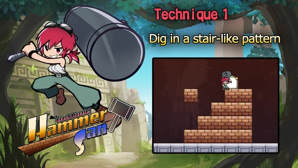 Crash Puzzle Hammer-San screenshot thumbnail video