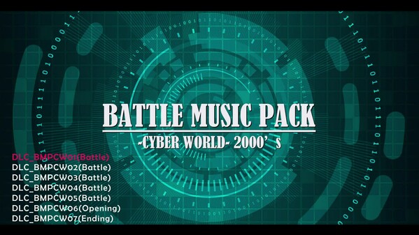 RPG Maker MZ - BATTLE MUSIC PACK -CYBER WORLD- 2000s screenshot thumbnail video