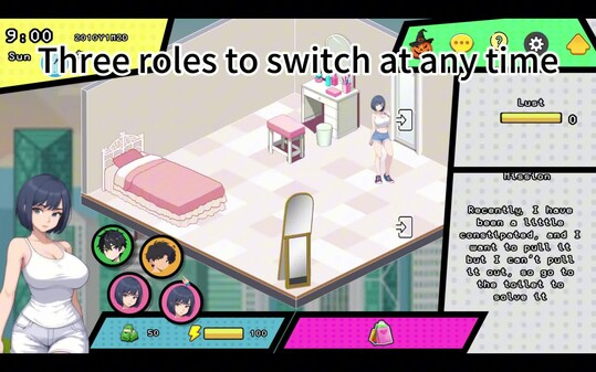 Three roles to switch