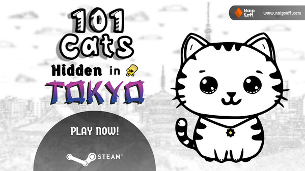 TRAILER - 101 Cats Hidden in Tokyo - PLAY NOW! video thumbnail for 101 Cats Hidden in Tokyo