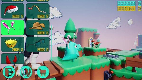 Dino running from a FURRY: GAMESFORFARM screenshot thumbnail video