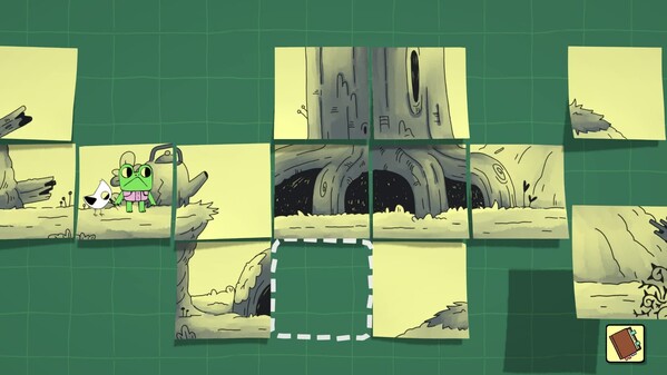 Walk The Frog - short gameplay puzzle