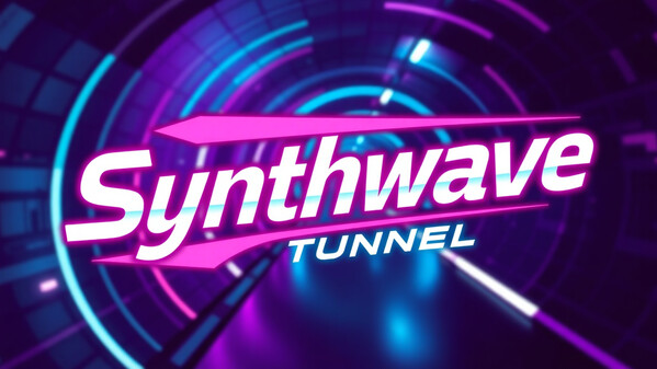 Synthwave Tunnel screenshot thumbnail video