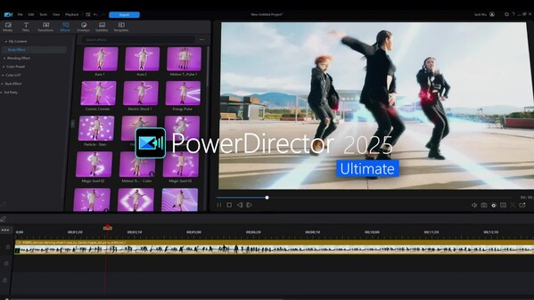 CyberLink PowerDirector 2025 Ultimate screenshot thumbnail video