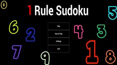 Gameplay | 1 Rule Sudoku