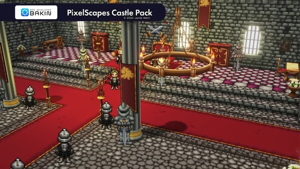 RPG Developer Bakin PixelScapes Castle Pack screenshot thumbnail video