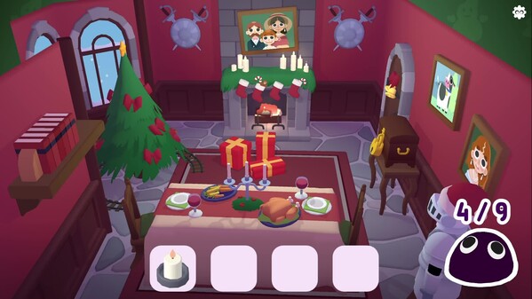 Peek-A-Mimic Christmas Castle Gameplay