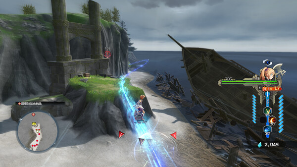 伊苏X -北境历险--游戏截图