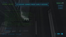 Gameplay | Escape Zombie Maze Dark Map and Slow Motion