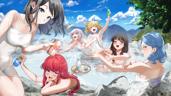 温泉でお酒を飲もう！～Drinking in the hot spring!～_PV