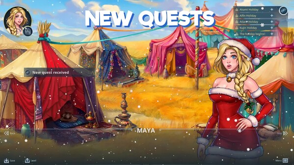 Lyndaria: Christmas Passion DLC screenshot thumbnail video