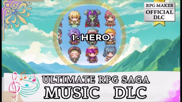 RPG Maker MZ - ULTIMATE RPG SAGA MUSIC DLC screenshot thumbnail video