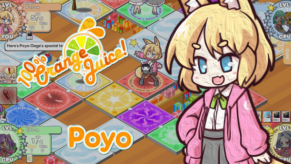 100% Orange Juice - Poyo & Chuu Character Pack screenshot thumbnail video