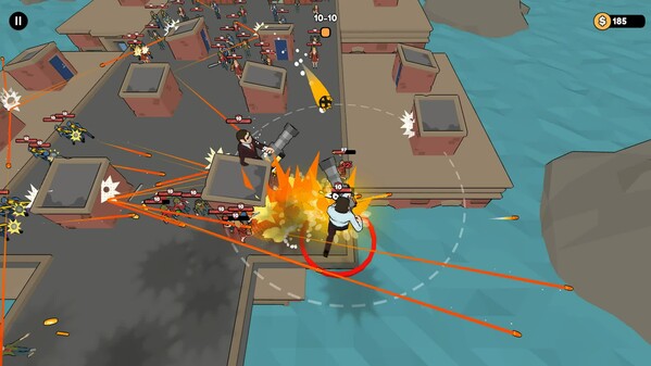 とにかく動かして街をきれいにして散らかして