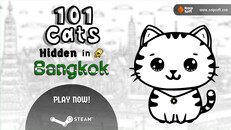 Gameplay | TRAILER - 101 Cats Hidden in Bangkok - PLAY NOW!