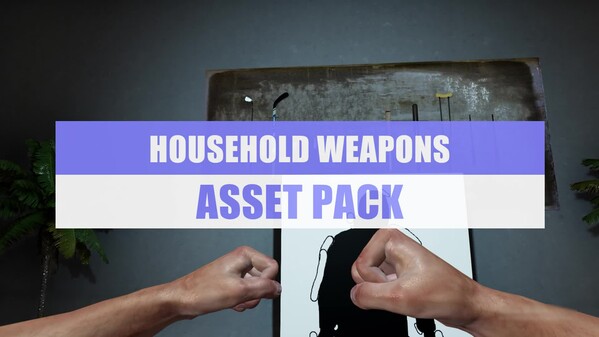 GameGuru MAX Modern Day Asset Pack - Household Weapons screenshot thumbnail video