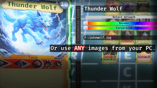 Card Coder Artwork Customization