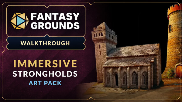 Fantasy Grounds - FG Immersive Strongholds Map Pack screenshot thumbnail video