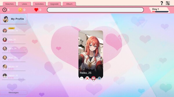 Dating App Simulator Gameplay