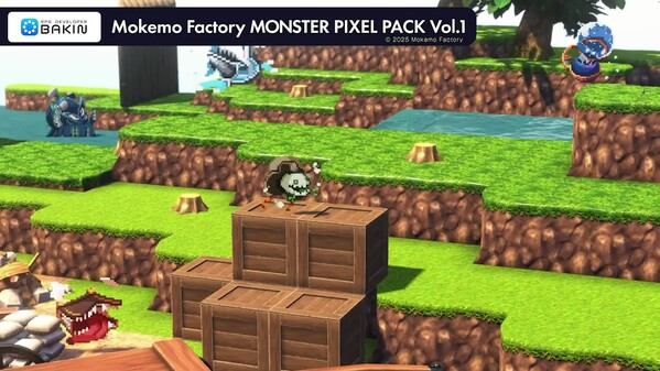 RPG Developer Bakin Mokemo Factory MONSTER PIXEL PACK Vol.1 screenshot thumbnail video