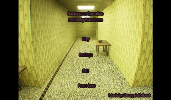 Backrooms: 5 Missing Wanderers - Official Gameplay Trailer video thumbnail for Backrooms: 5 Missing Wanderers