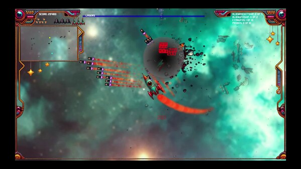 Asteroids and Aliens screenshot thumbnail video
