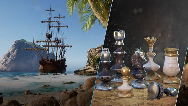 Chess Infinity: Treasure Island Game Pack screenshot thumbnail video