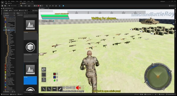 Battle Ground Battle Royale Playthrough